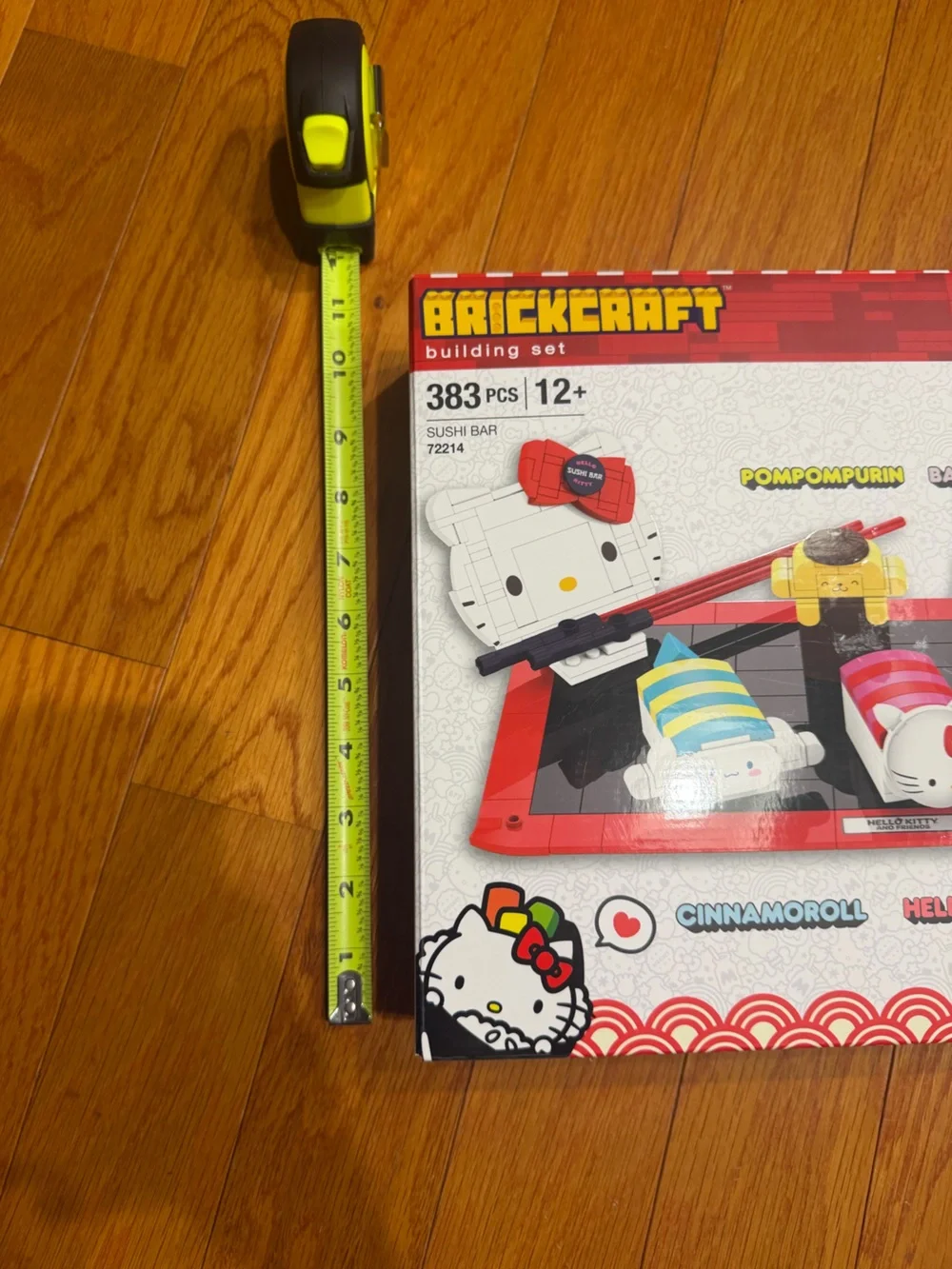 Hello Kitty and Friends Sushi Bar Building Set - Red